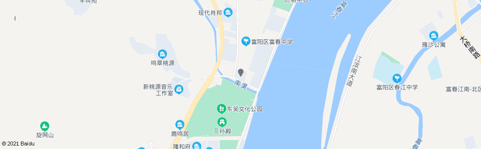 杭州华庭路(富春上城南)_公交站地图_杭州公交_妙搜公交查询2025