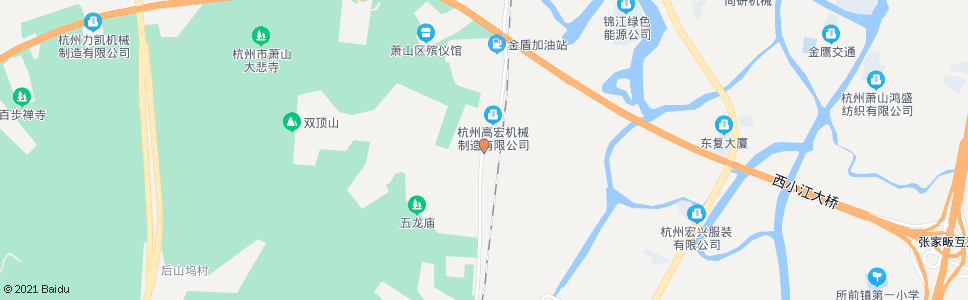 杭州大路张(孔湖村)_公交站地图_杭州公交_妙搜公交查询2024