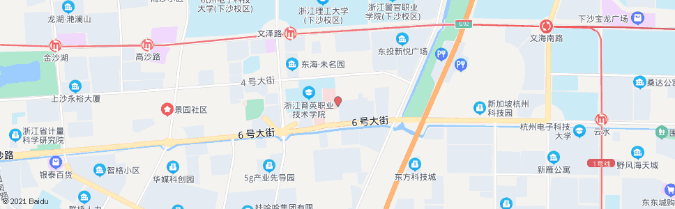 杭州九号路六号大街口_公交站地图_杭州公交_妙搜公交查询2025