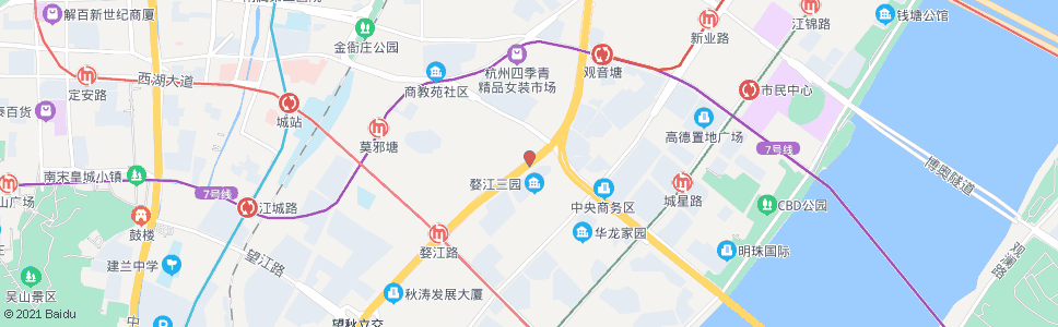 杭州华东家具市场_公交站地图_杭州公交_妙搜公交查询2025