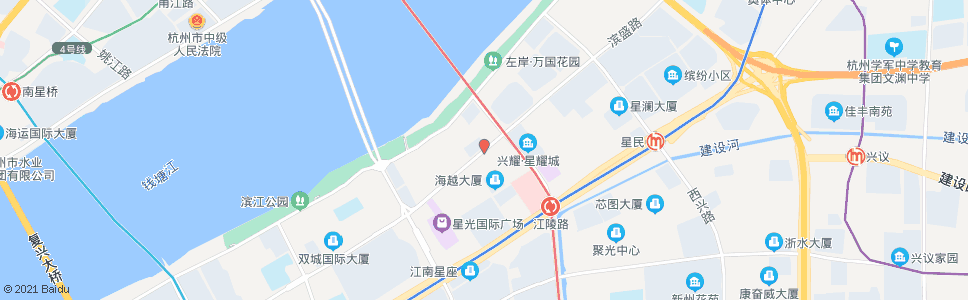 杭州滨盛路通和路口_公交站地图_杭州公交_妙搜公交查询2024