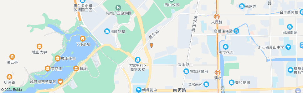 杭州萧山劳务市场_公交站地图_杭州公交_妙搜公交查询2024