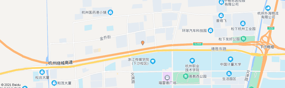 杭州松乔街文渊北路口_公交站地图_杭州公交_妙搜公交查询2025