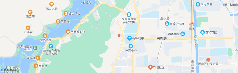 杭州萧山疾控中心_公交站地图_杭州公交_妙搜公交查询2025