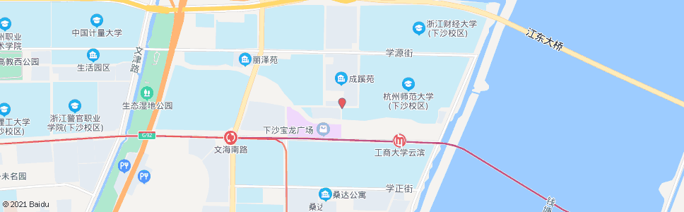 杭州学林支路学林街口_公交站地图_杭州公交_妙搜公交查询2024