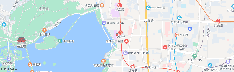 杭州东坡路平海路口_公交站地图_杭州公交_妙搜公交查询2024