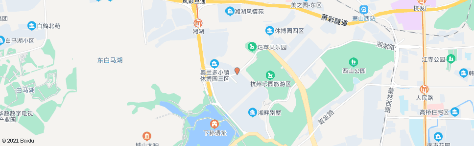 杭州湖畔路水城路口_公交站地图_杭州公交_妙搜公交查询2024