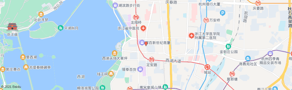 杭州浣纱路国货路口_公交站地图_杭州公交_妙搜公交查询2025