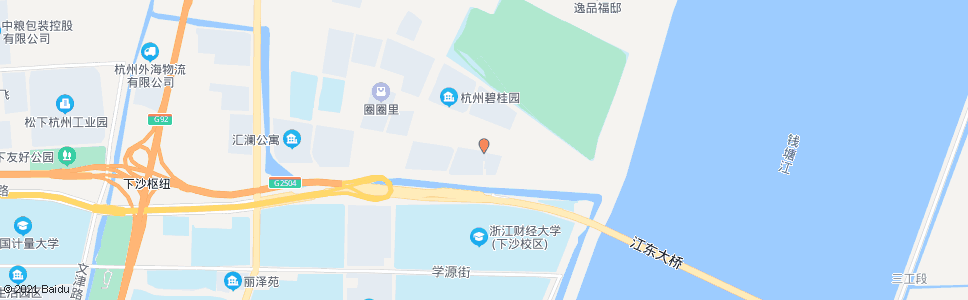 杭州凌云街江涛路口_公交站地图_杭州公交_妙搜公交查询2025