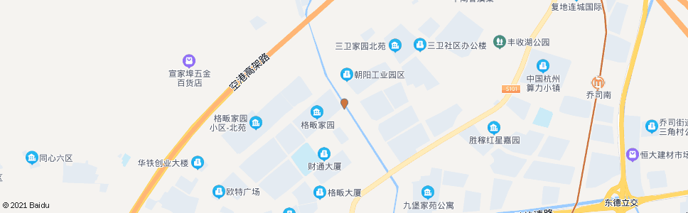 杭州九环路九横路口_公交站地图_杭州公交_妙搜公交查询2025