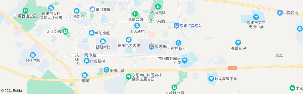 金华东岘新村_公交站地图_金华公交_妙搜公交查询2025