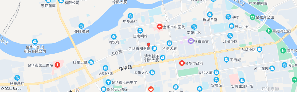 金华三溪堂国药馆(原理工学院)_公交站地图_金华公交_妙搜公交查询2024