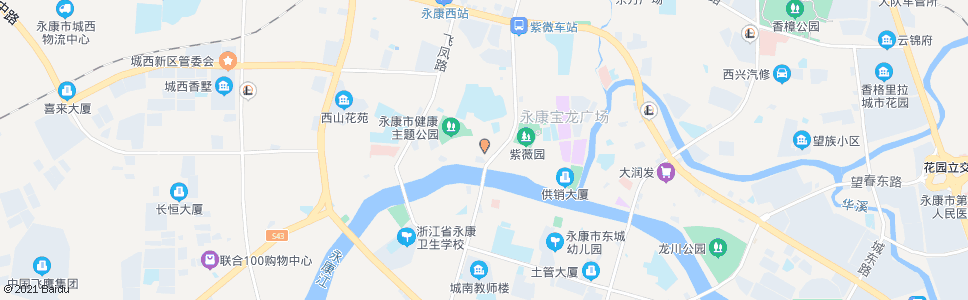 金华大司新村_公交站地图_金华公交_妙搜公交查询2024