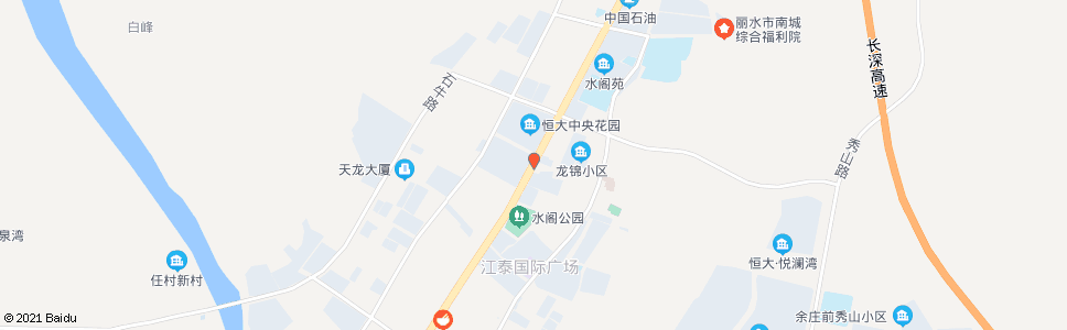 丽水张村路口(瓯龙雪佛兰店)_公交站地图_丽水公交_妙搜公交查询2024