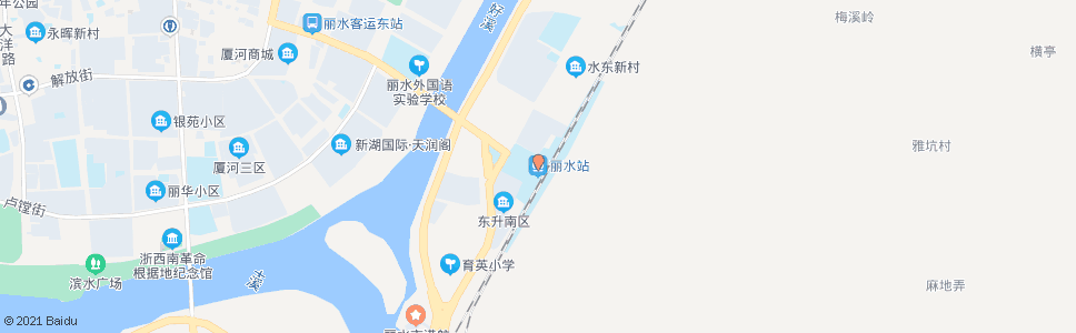 丽水紫金路路口_公交站地图_丽水公交_妙搜公交查询2024