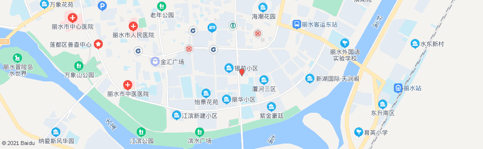 丽水新华书店北_公交站地图_丽水公交_妙搜公交查询2024