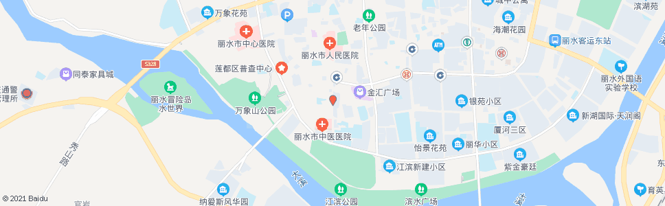 丽水梅山小学(市图书馆)_公交站地图_丽水公交_妙搜公交查询2024