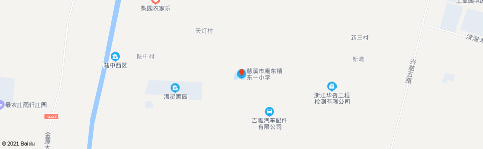 宁波东一小学_公交站地图_宁波公交_妙搜公交查询2025