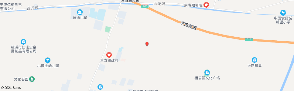 宁波崇胜村_公交站地图_宁波公交_妙搜公交查询2024