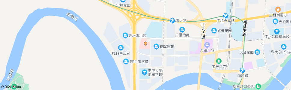 宁波第九医院_公交站地图_宁波公交_妙搜公交查询2025