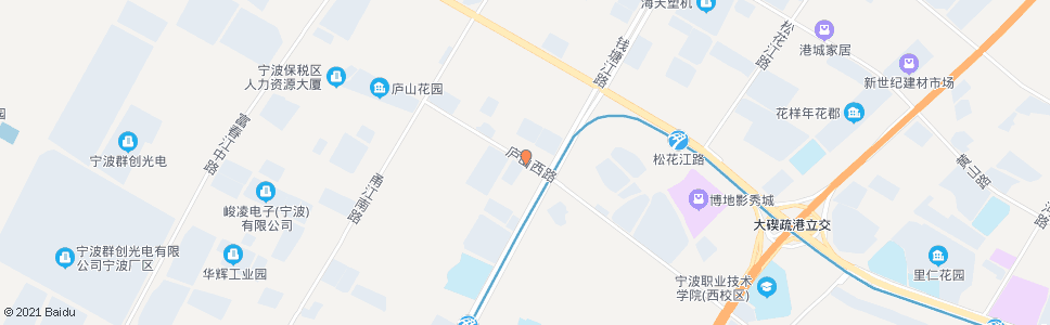 宁波钱塘江路(庐山西路)_公交站地图_宁波公交_妙搜公交查询2024