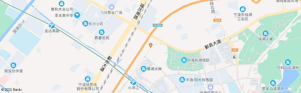 宁波镇岚路鄞县大道口_公交站地图_宁波公交_妙搜公交查询2025