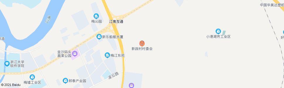 宁波新政村_公交站地图_宁波公交_妙搜公交查询2025