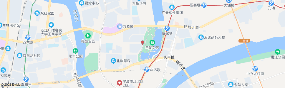 宁波湖西路_公交站地图_宁波公交_妙搜公交查询2025