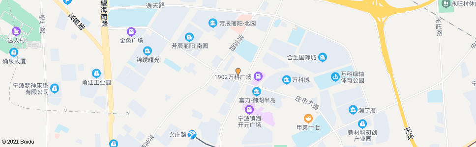 宁波兴庄路(宁波第五医院)_公交站地图_宁波公交_妙搜公交查询2025