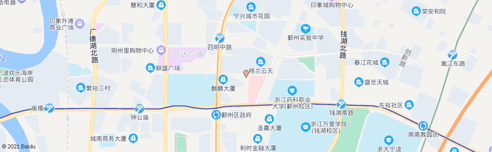 宁波鄞州区新华书店_公交站地图_宁波公交_妙搜公交查询2025