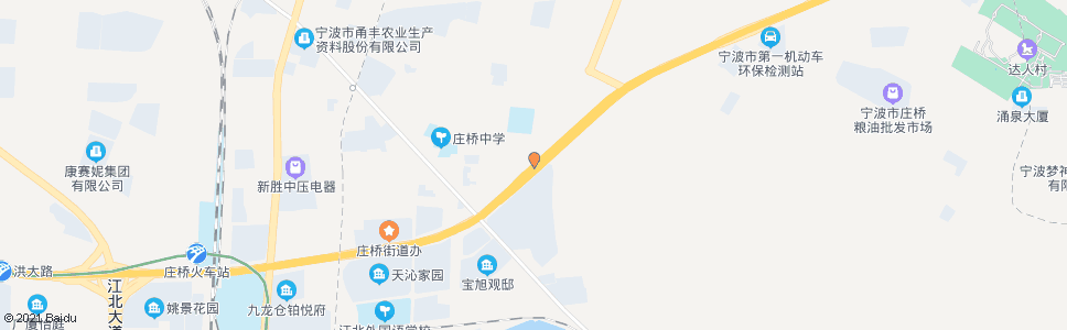 宁波北环西路九龙大道口_公交站地图_宁波公交_妙搜公交查询2025