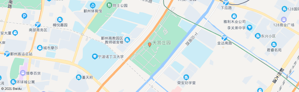 宁波湾底村(天宫路)_公交站地图_宁波公交_妙搜公交查询2025