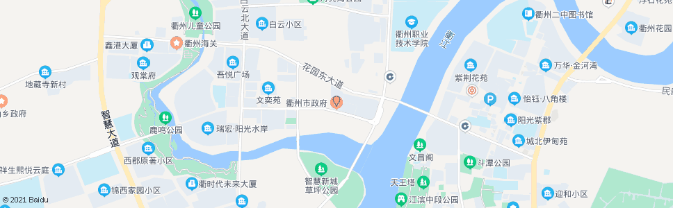 衢州市政府_公交站地图_衢州公交_妙搜公交查询2025