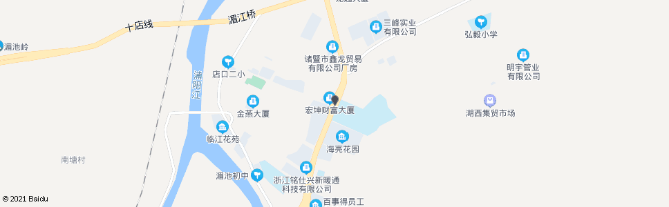 绍兴湄池中学_公交站地图_绍兴公交_妙搜公交查询2024