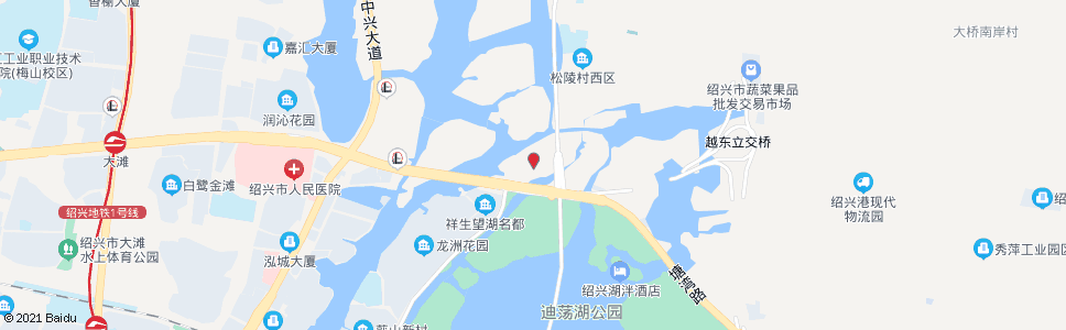 绍兴会龙村_公交站地图_绍兴公交_妙搜公交查询2024