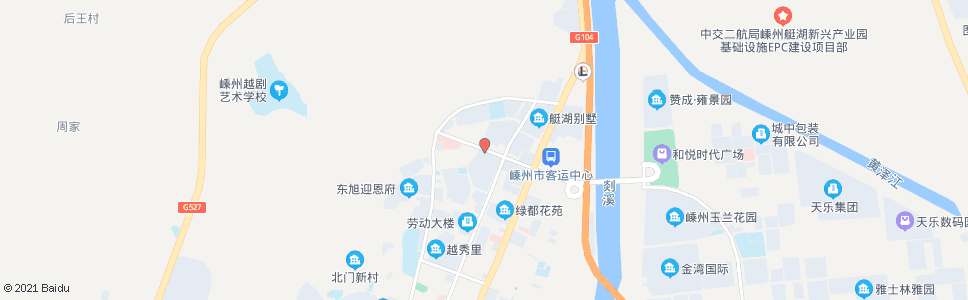 绍兴城北小学_公交站地图_绍兴公交_妙搜公交查询2025