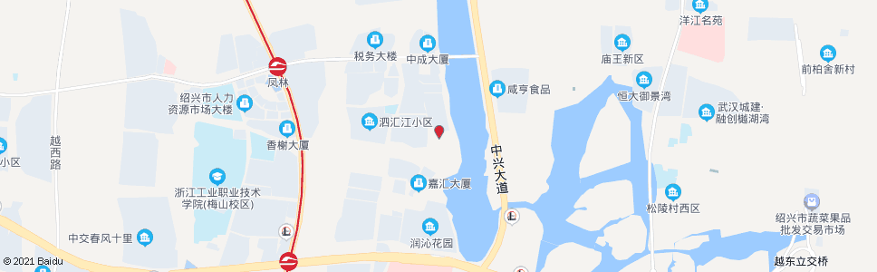 绍兴来有小学_公交站地图_绍兴公交_妙搜公交查询2024