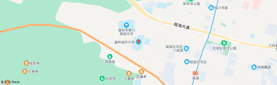 温州温州城市大学_公交站地图_温州公交_妙搜公交查询2025